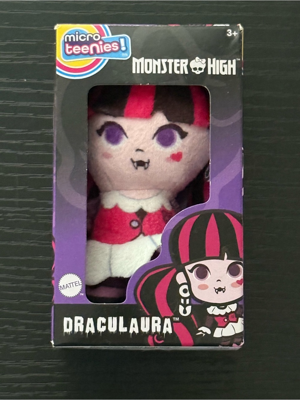 NEW! Monster High Micro Teenies! ‘Draculaura’ Mini Plush Doll